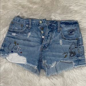 Jean shorts